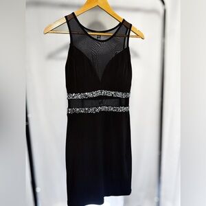 Macy’s City Studio Black Mini Dress